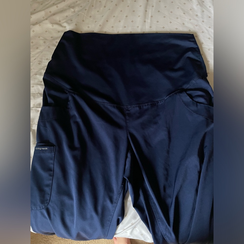 Healing hands MATERNITY pants-NAVY